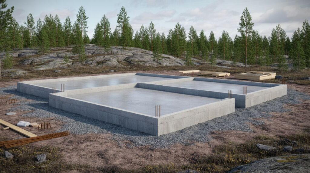 5. Vad är skillnaden mellan hybridgrund och klassisk platta på mark?