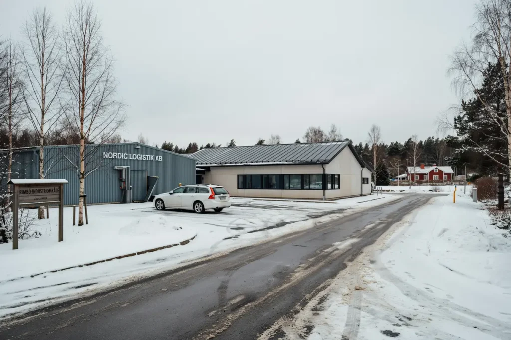 vinterunderh ll med plogning och sandning f r f retagsomr de i rimbo roslagen