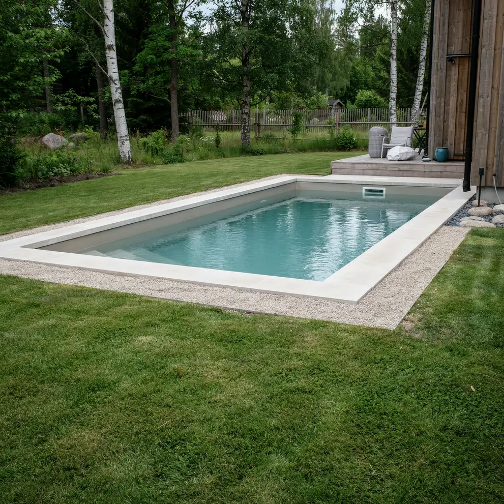 bygga pool i roslagen norrtalje rimbo